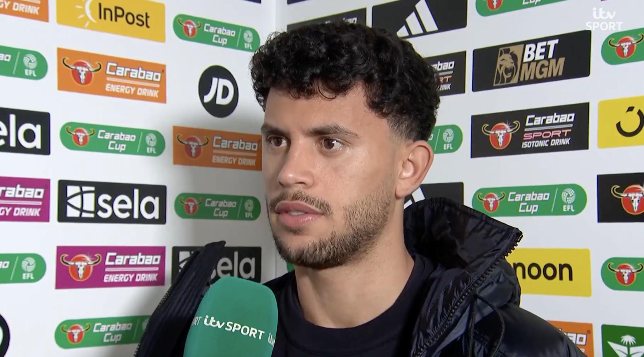 彩经网-努内斯：纽卡很有强度，我们会尽力在各个方面限制他们